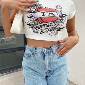 Princess Polly I’m Perfect You Adjust Baby T